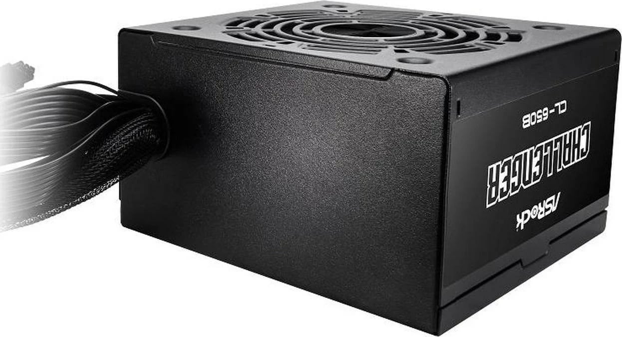 Kasë energjie ASRock Challenger CL-650B, 650W, 80 PLUS Bronze, e zezë