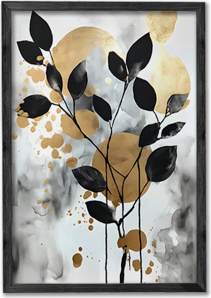 Pikturë dekorative me kornizë (3 copë), Wallity, Ersy3Syhcrv59