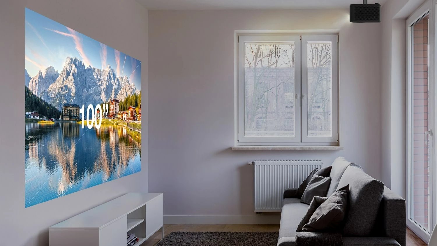 Projektor Optoma Photon Life PK32, UHD 4K, 1100 ANSI lumens, DLP, i zi