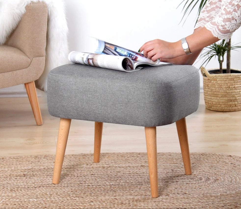 Puf Atelier del Sofa, ngjyrë gri, Parrot