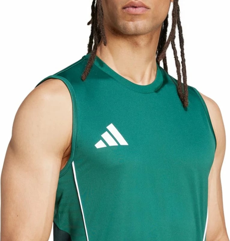 Fanellë pa mëngë për meshkuj adidas, e gjelbër