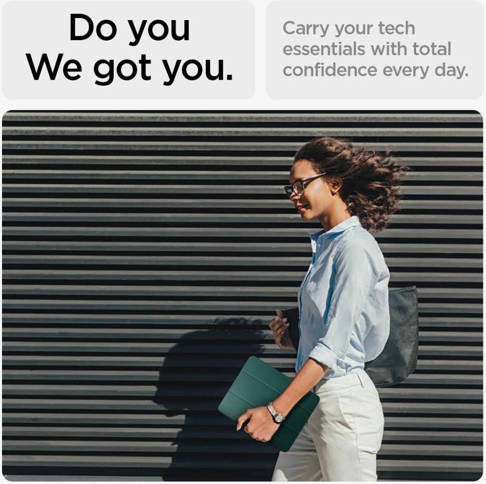 Mbështjellës Spigen Urban Fit për iPad Air 13" 2024, Gjelbër Mbështjellës Spigen Urban Fit për iPad Air 13" 2024, Gjelbër