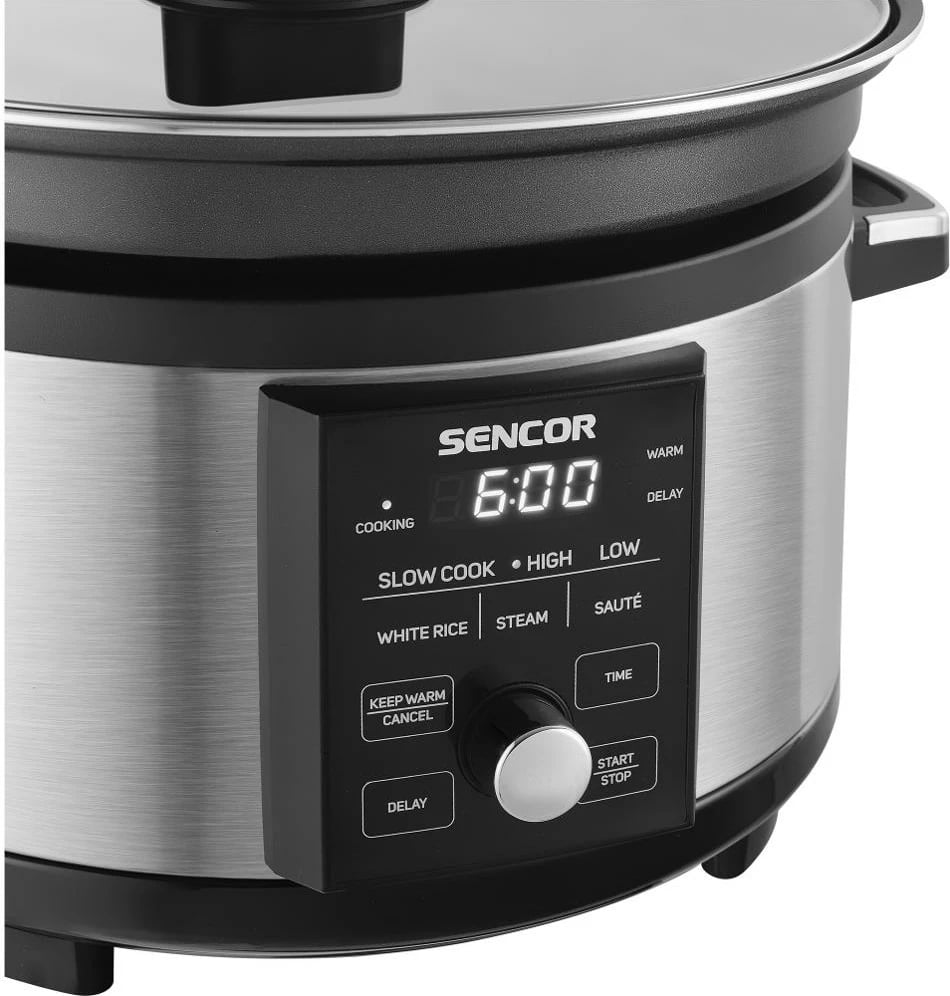 Tenxhere për gatim të ngadaltë Sencor SPR 5520SS, 5.5l