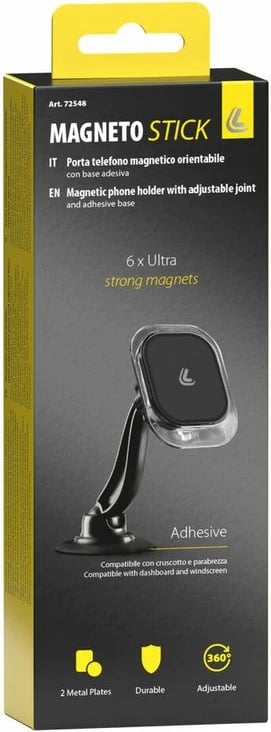 Mbajtese Telefoni Me Magnet Me Baze Adhezive