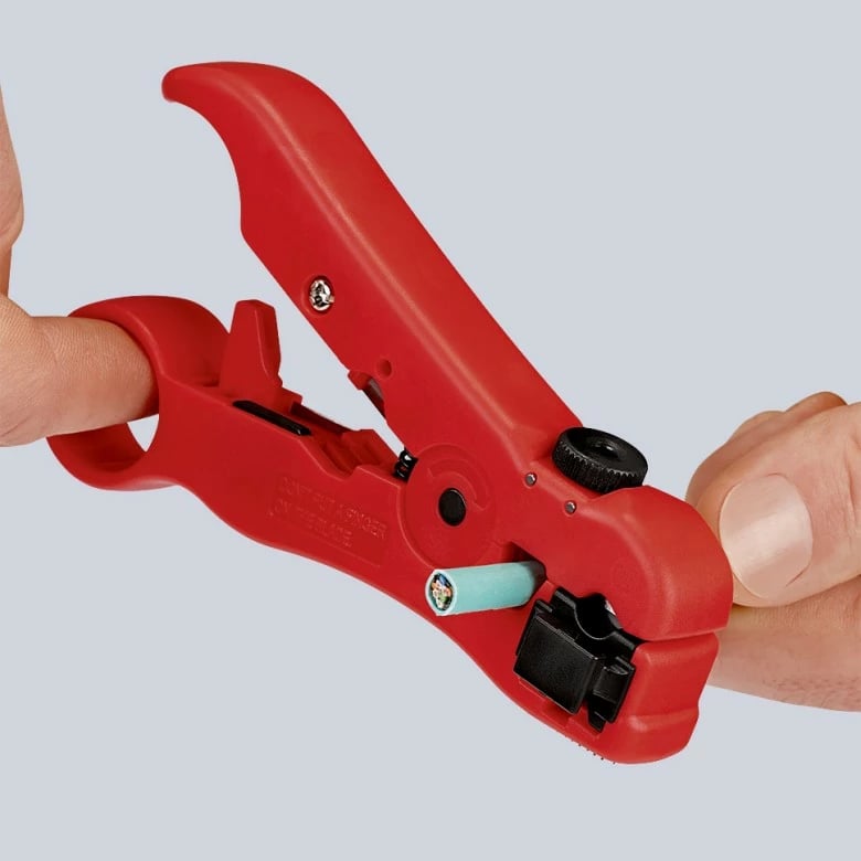 Vegël izolimi Knipex 16 60 06, plastikë, e kuqe