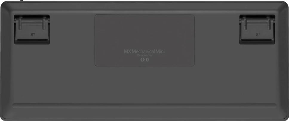 Tastierë mekanike Logitech MX Mechanical Mini, Pa tela, RF Wireless, QWERTY, LED, Grafit, Gri