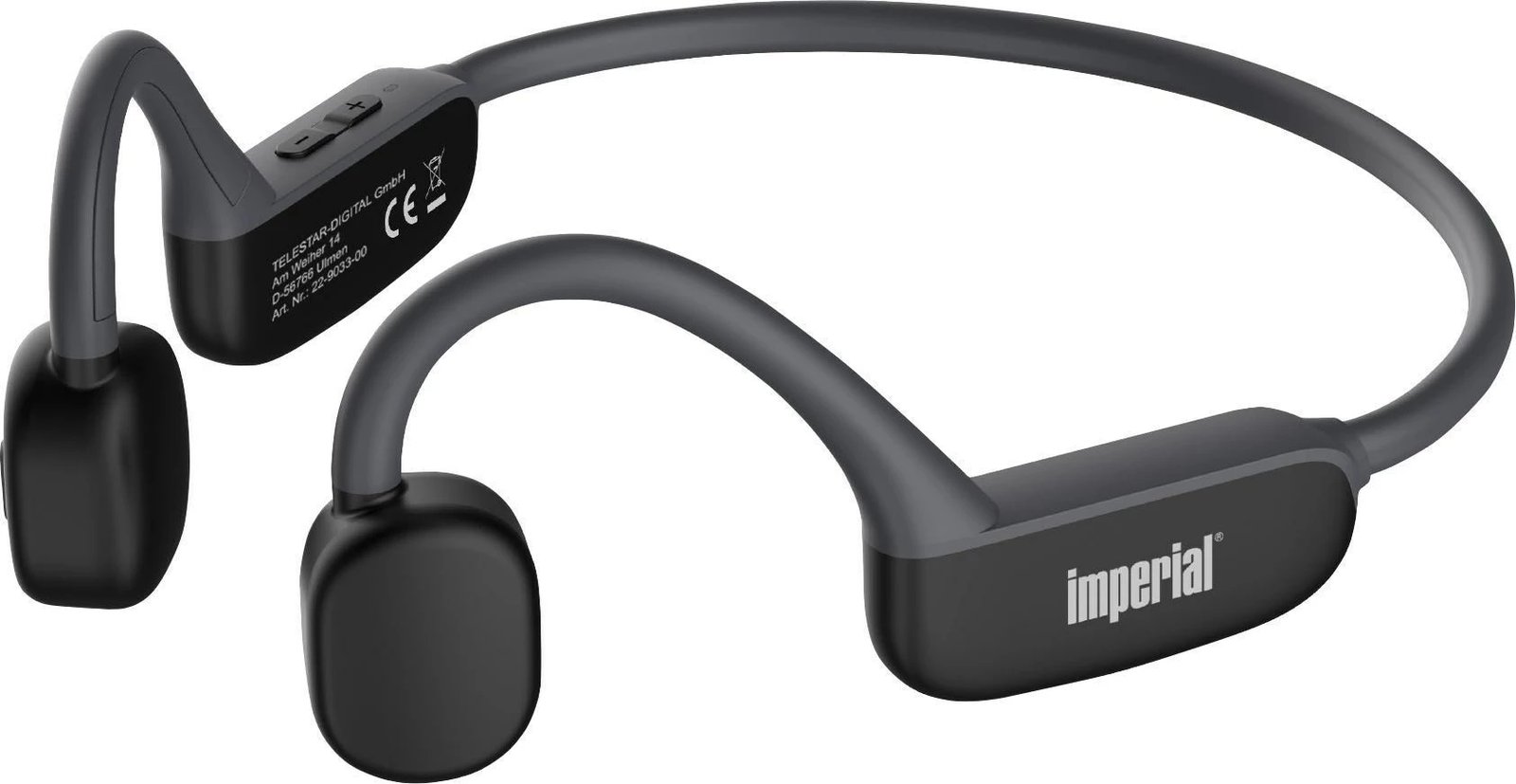 Kufje wireless neck-band Imperial bluTC active 1, Bluetooth 5.3, e zezë