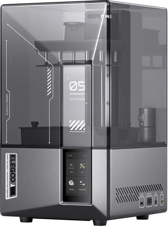 Printer 3D Elegoo Mars 5 Ultra, MSLA, 7" 9K LCD, 150 mm/h, WiFi, Gri