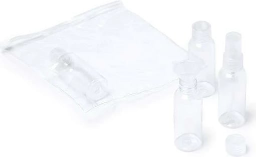 Set shishe udhëtimi NEXT në qese PVC, 19x19cm
