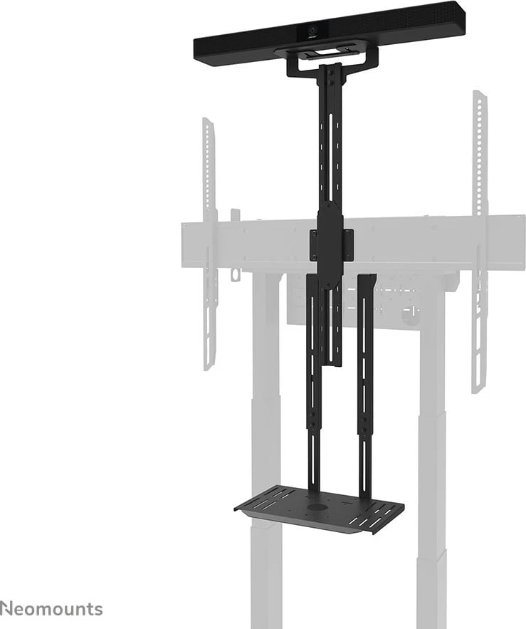 Kit montimi universal Neomounts AV1-875BL1, për videobar e multimedia, çelik, 9 kg, i zi