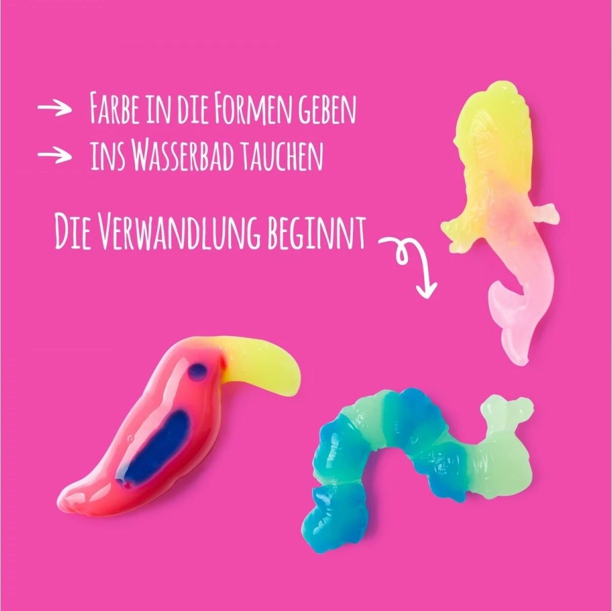 Set kreativ Aqua Gelz Deluxe, Simba, për krijim figurash 3D, shumëngjyrësh