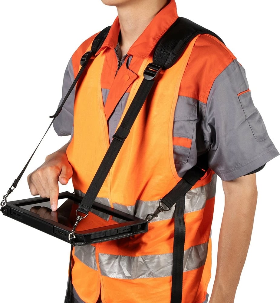 Mbajtës profesional Ulefone Armor Holster Pro UF-HOL për Armor Pad 2, me rrip shpatullash, i zi