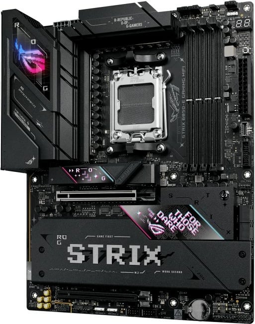 Pllakë amë Asus ROG STRIX B850-E GAMING WIFI, Socket AM5, ATX, e zezë