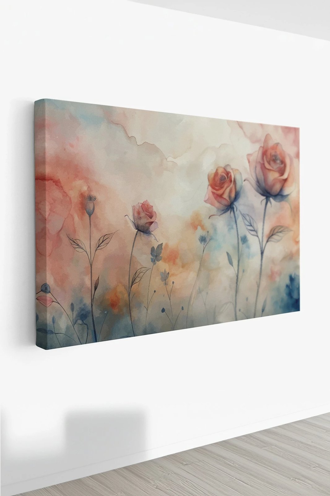 Pikturë dekorative në kanavacë, shumëngjyrëshe, Wallity, Ersysb008, 40x60cm