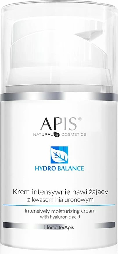 Krem për fytyrë për femra APIS Hydro Balance Intensively Moisturizing me Acid Hialuronik 50ml
