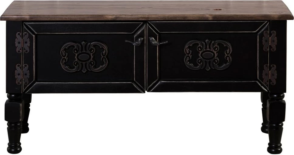 Komodë TV Hanah Home, Ada TV Mini, e zezë