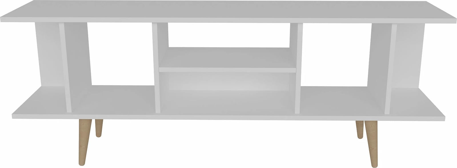 Komodë TV Skye Decor, ngjyrë e bardhë, Akya