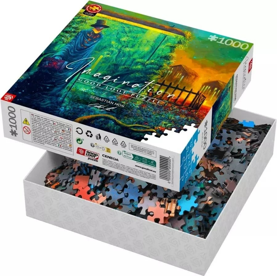 Puzzle Good Loot Imagination Sebastian Mon Stationary Traveller II 1000 pjesë