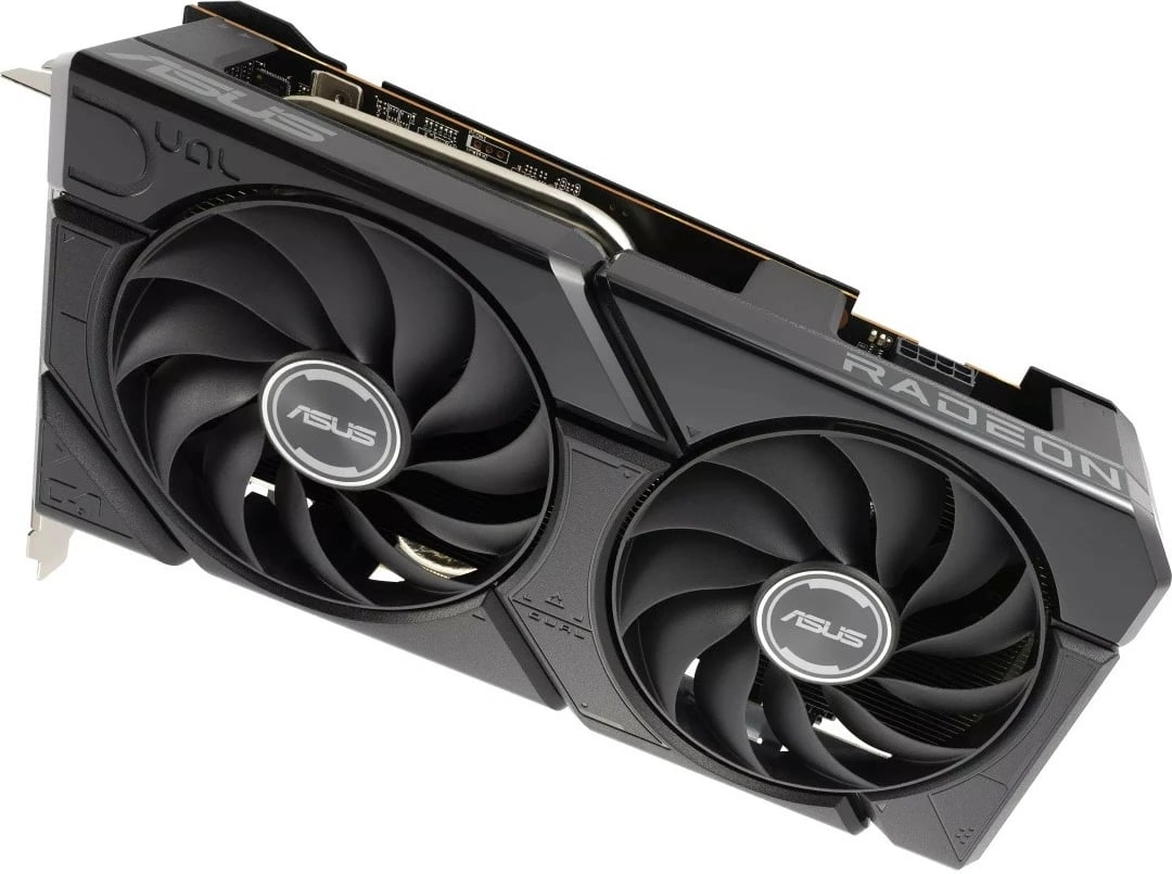 Kartelë grafike Asus Dual Radeon RX 7600 EVO OC Edition 8GB GDDR6, e zezë