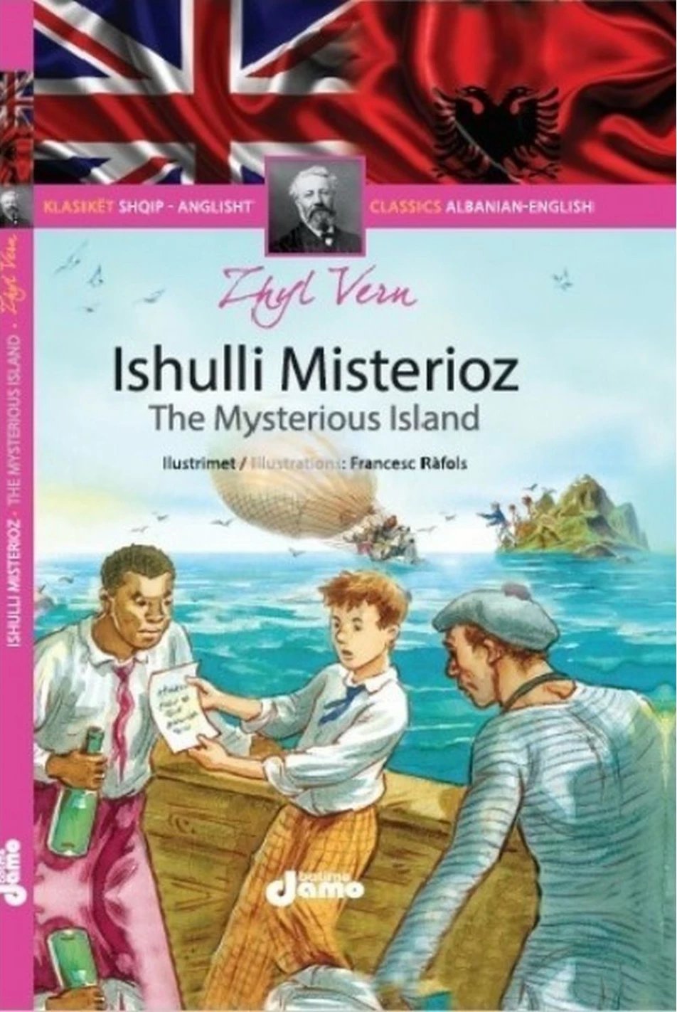 Ishulli Misterioz  Shqip Anglisht - Zhyl Vern