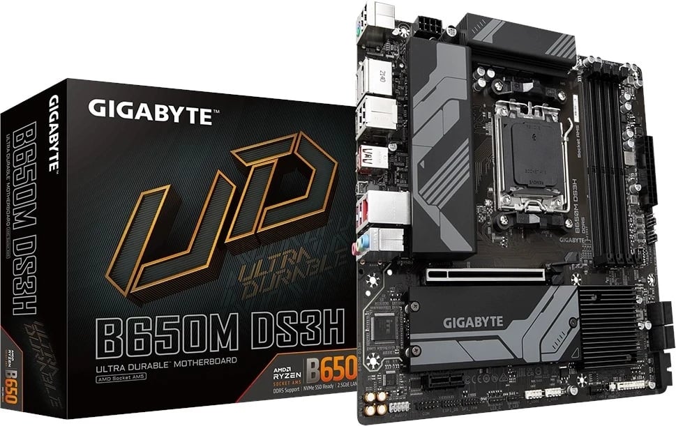 Motherboard Gigabyte B650M DS3H, AM5 AMD B650
