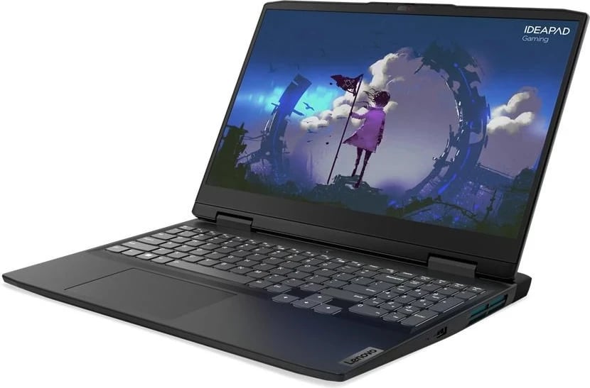 Laptop për Lojëra Lenovo IdeaPad Gaming 3, i5-12450H, 15.6' Full HD, Gri