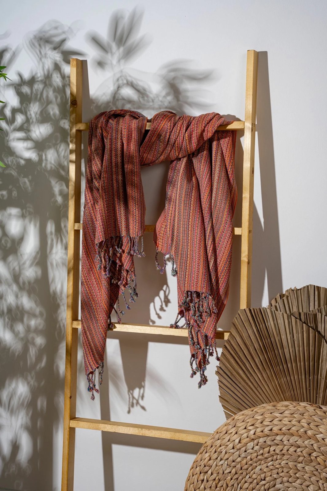 Peshqir plazhi Fouta, portokalli, Mijölnir, 90x175cm