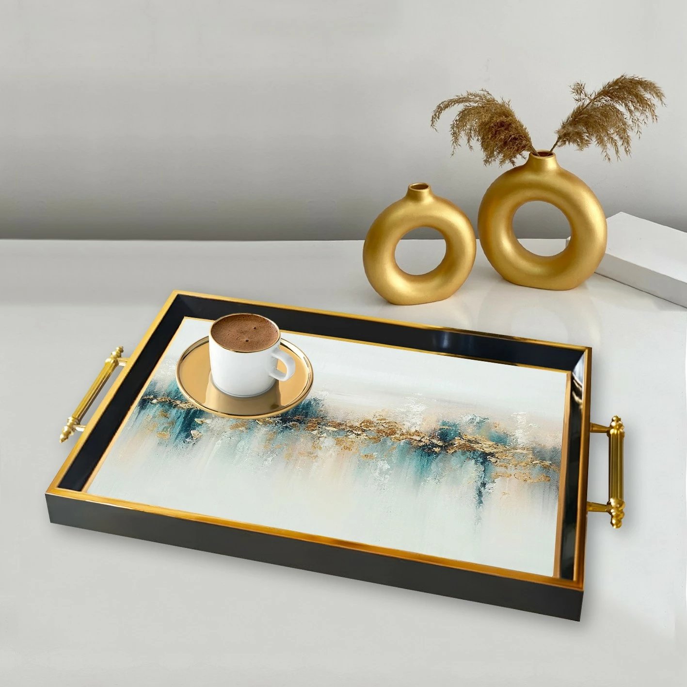 Tabaka xhami Aberto Design, shumëngjyrëshe, TPA9839