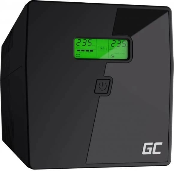 Kasë UPS Green Cell UPS08, 1000VA, 700W, e zezë