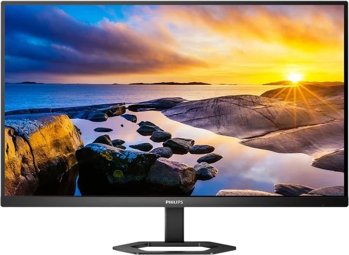 Monitor, Philips 27E1N5500LA 27" QHD, ekran i sheshtë TFT/LCD, kornizë e hollë, menaxhim kabllosh, i zi