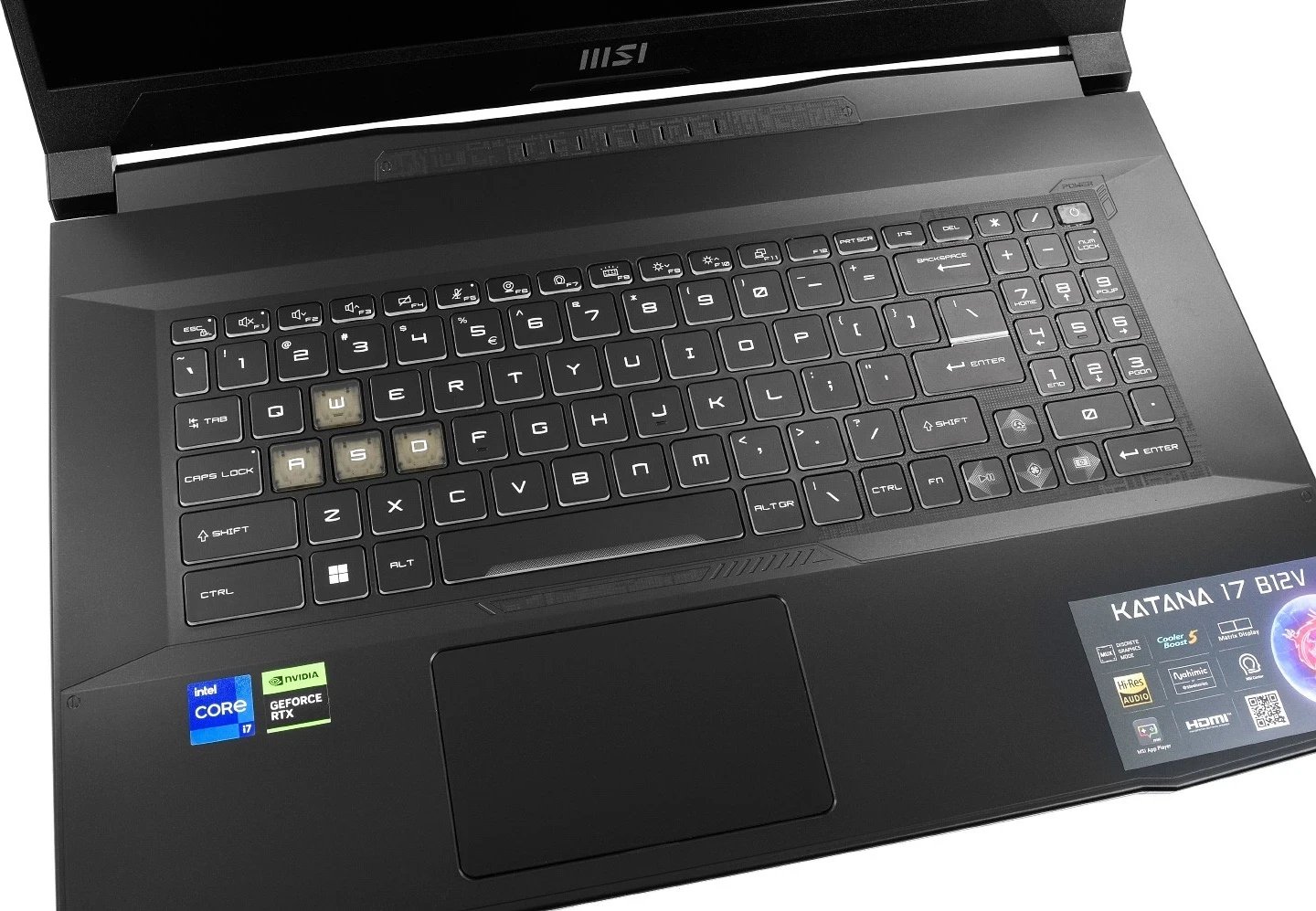 Laptop MSI Katana 17, 17,3" , Intel Core i7, 16GB RAM, 1TB SSD, NVIDIA GeForce RTX 4060 Laptop GPU, i zi Laptop MSI Katana 17, 17,3" , Intel Core i7, 16GB RAM, 1TB SSD, NVIDIA GeForce RTX 4060 Laptop GPU, i zi