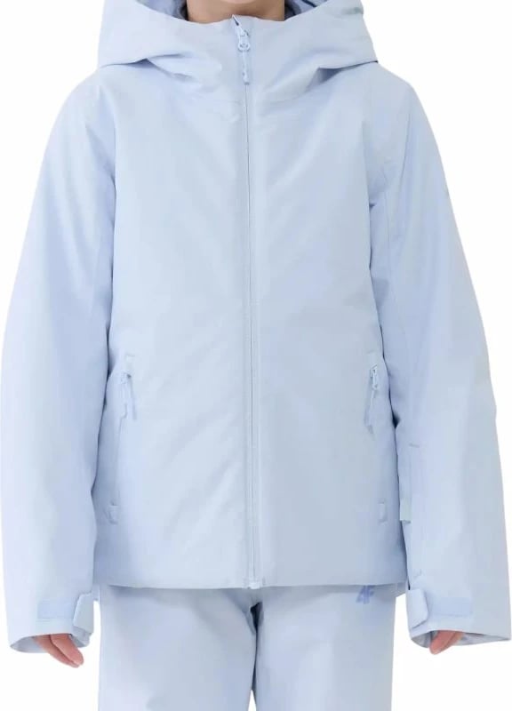 Jakne ski për vajza 4F, vjollcë e lehtë