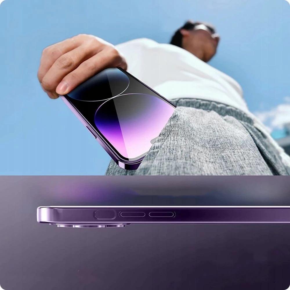 Mbështjellës Tech-Protect MagShine Line MagSafe për iPhone 15 Pro, i zi