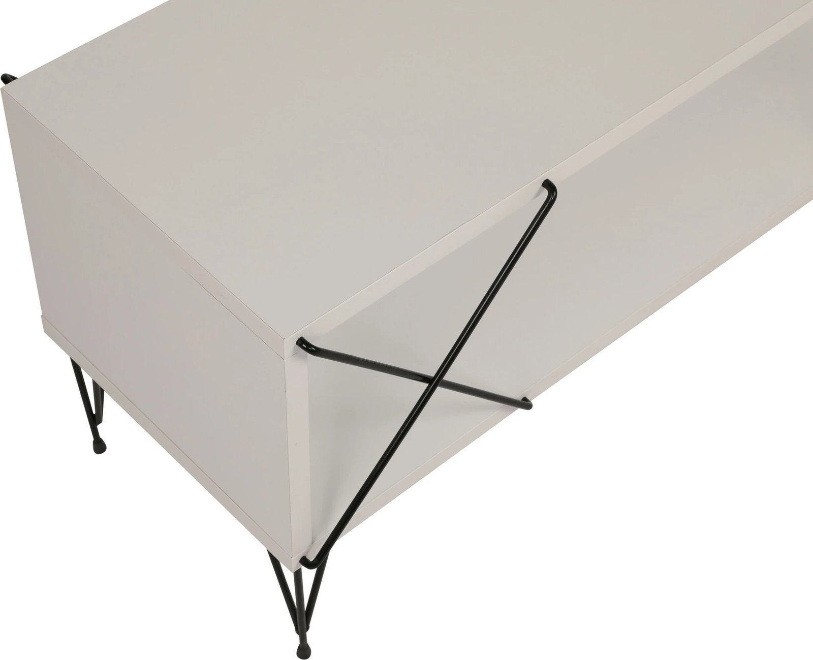 Mbajtës TV Hanah Home, Street, ngjyrë e bardhë