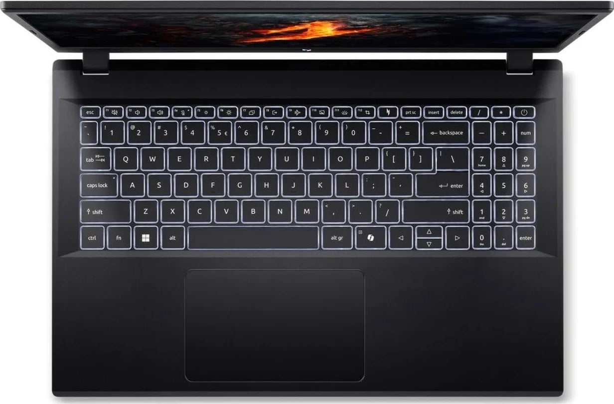 Laptop Acer Nitro V 15 ANV15-41, Ryzen 7, 32GB RAM, 1TB+1TB, RTX 4060, e zezë
