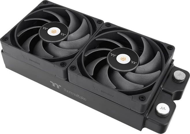 Ventilator kase Thermaltake TOUGHFAN 12cm Pro, CL-F139-PL12BL-A, 70.8 CFM, 2000 RPM, i zi