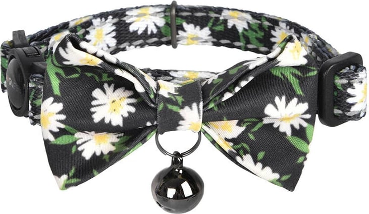 Set qafore për mace Dogness COLLAR DAISY, 2 copë