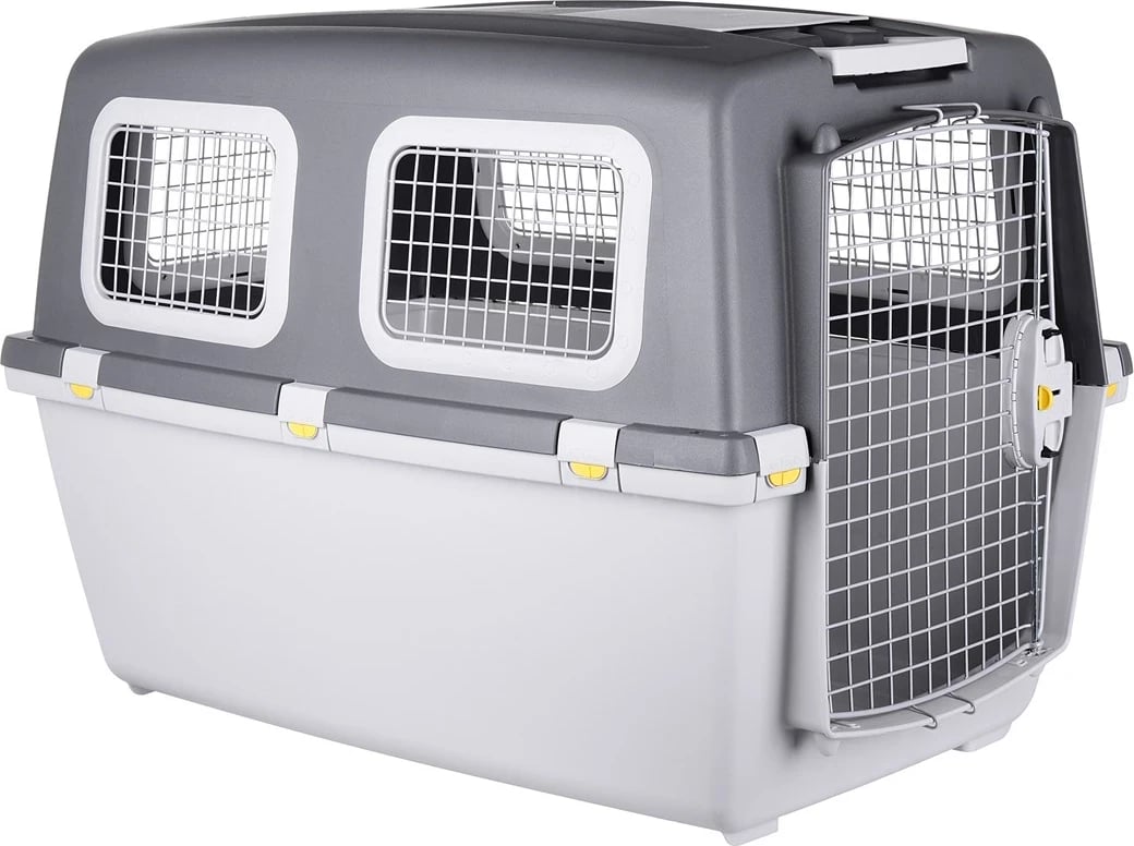 Kafaz për transportin e kafshëve, ZOLUX Gulliver 6 IATA Plus, Gri