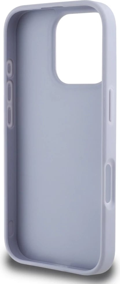 Mbështjellës Guess Hot Stamp 4G Pattern Triangle Metal Logo për iPhone 16 Pro, Vjollcë Mbështjellës Guess Hot Stamp 4G Pattern Triangle Metal Logo për iPhone 16 Pro, Vjollcë