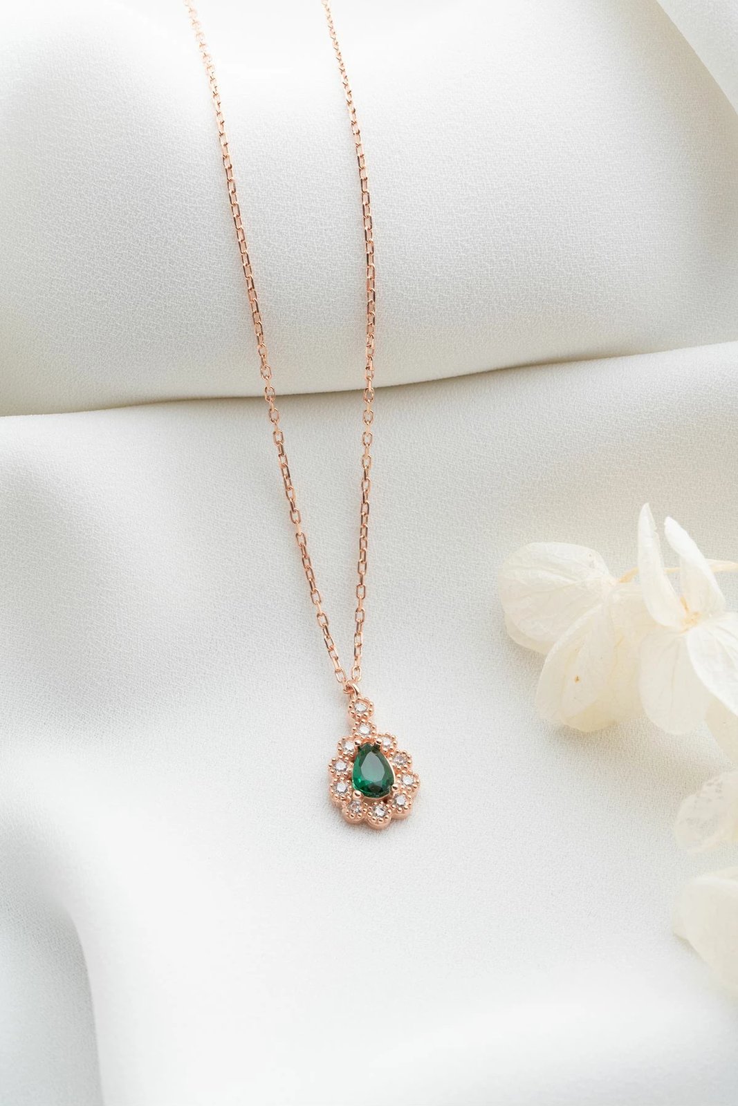 Qafore argjendi Jumeon, ngjyrë rose, DL5839