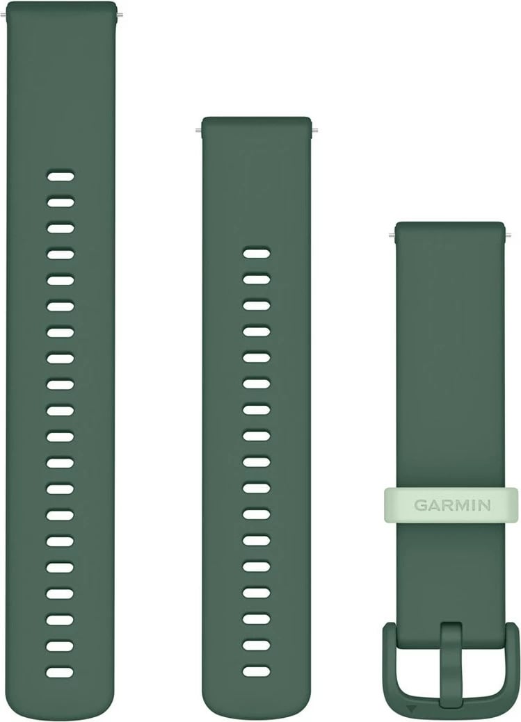 Rríp silikoni Garmin për smartwatch, i gjelbërt, kompatibilitet me Approach S12 S40 S42 S44 S50 D2 Air X10 Forerunner 165