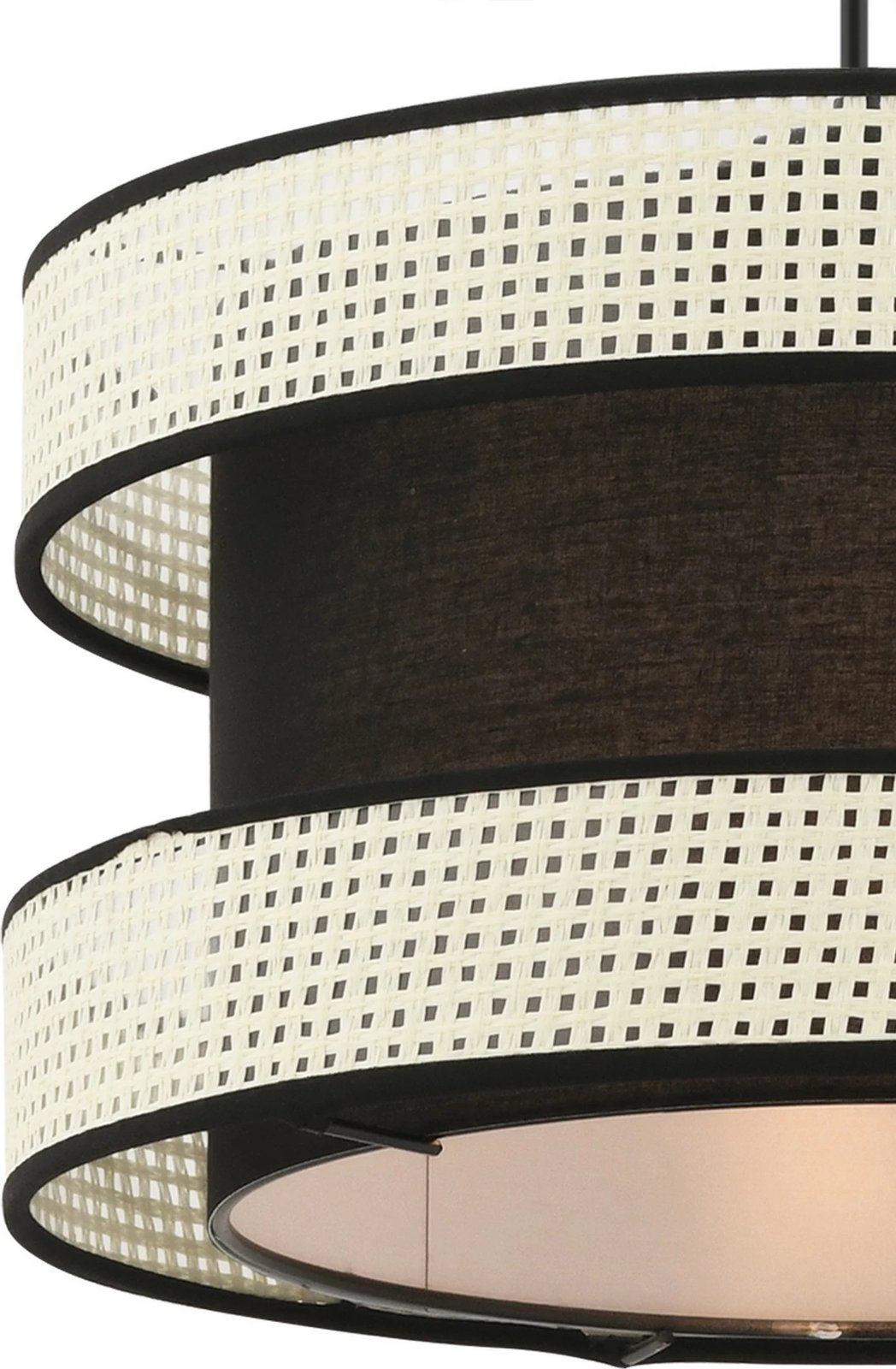 Llambë tavani Opviq, Halo, e bardhë dhe e zezë Llambë tavani Opviq, Halo, e bardhë dhe e zezë