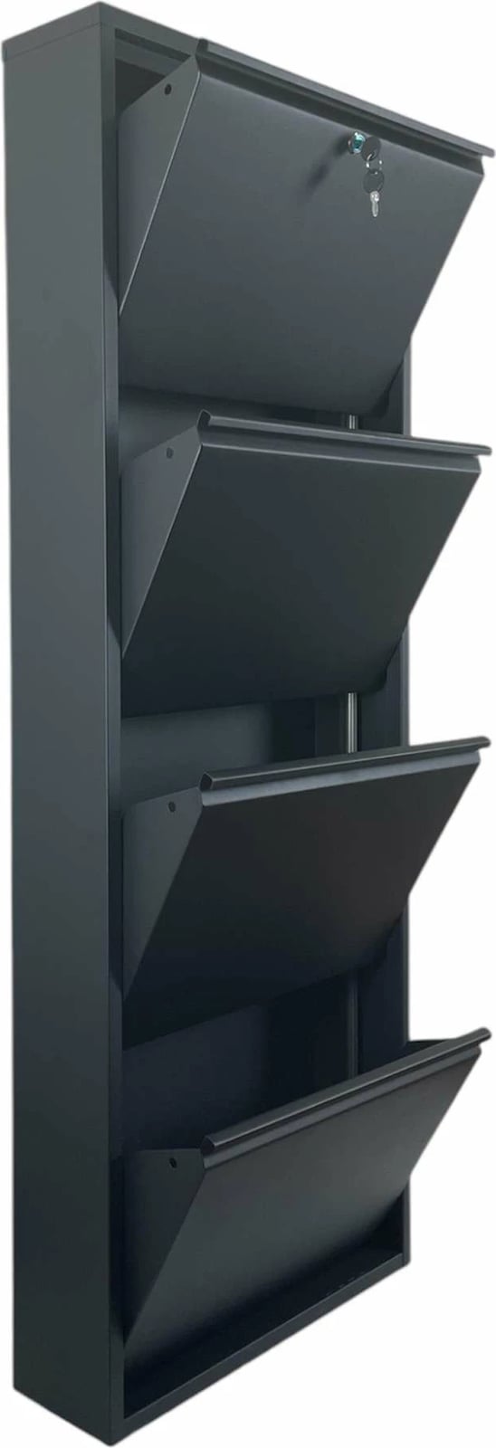 Dollap për këpuca, ngjyrë e zezë, Skye Decor, Garda 4