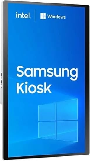 Kiosk vetëshërbimi Samsung LH24KMC3BGCXEN, 24", Intel Core i3, Windows 10 IoT, Bardhë Kiosk vetëshërbimi Samsung LH24KMC3BGCXEN, 24", Intel Core i3, Windows 10 IoT, Bardhë