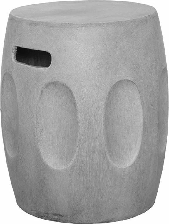 Tavolinë anësore AFRICA, ngjyrë gri, 38x38x46.5 cm