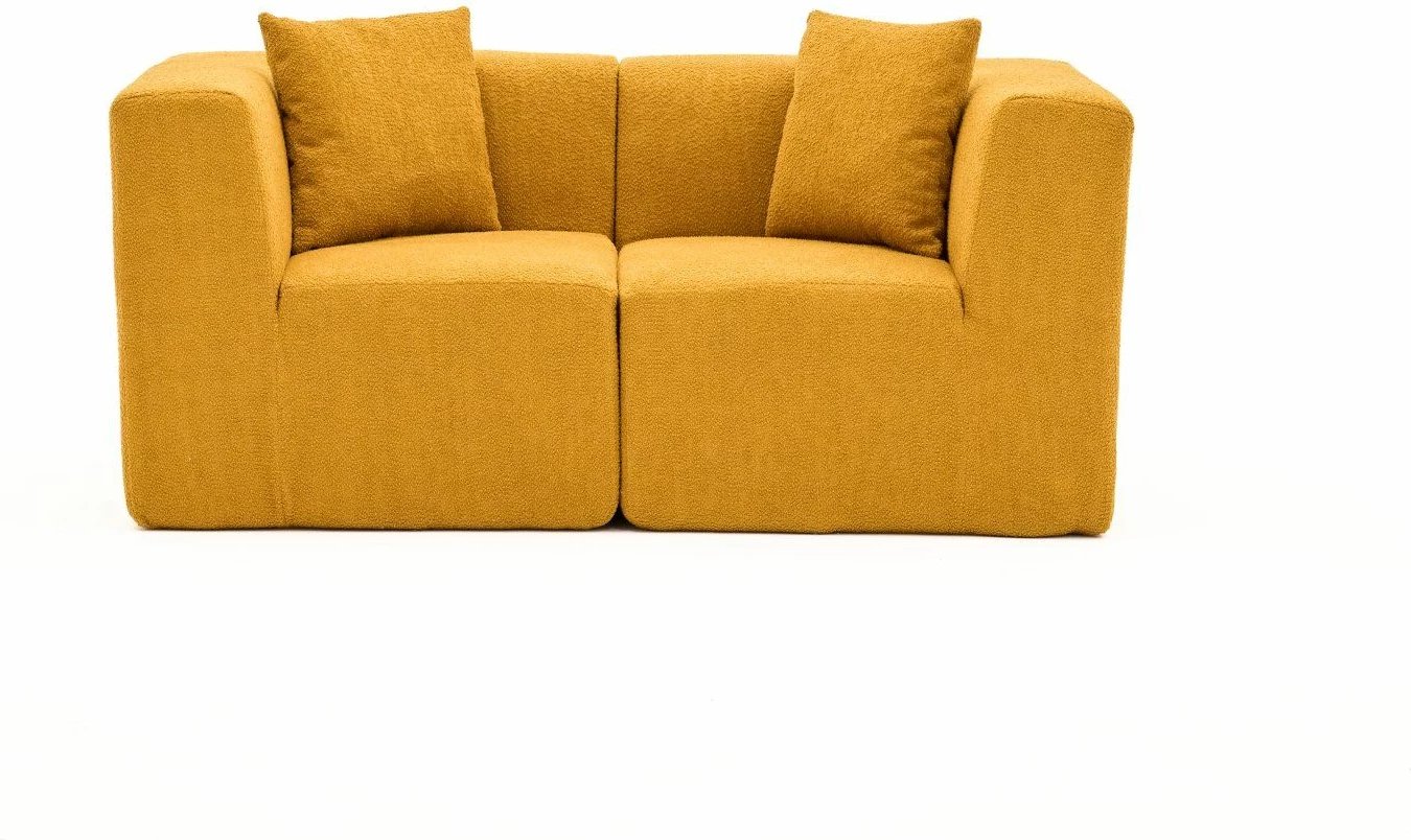 Divan dy ulëshe, ngjyrë portokalli, Atelier del Sofa, Raks
