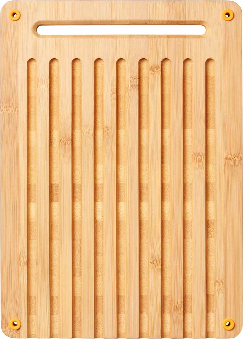 Dërrasë Fiskars Bamboo, për prerjen e bukës, kaftë