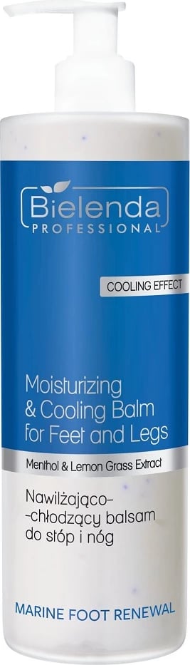 Balsam për këmbë dhe kërcinj Bielenda Professional Marine Foot Renewal për femra, 500ml