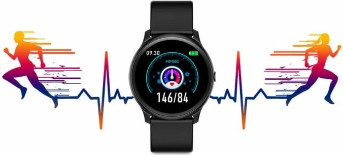 Smartwatch unisex G. Rossi, e zezë