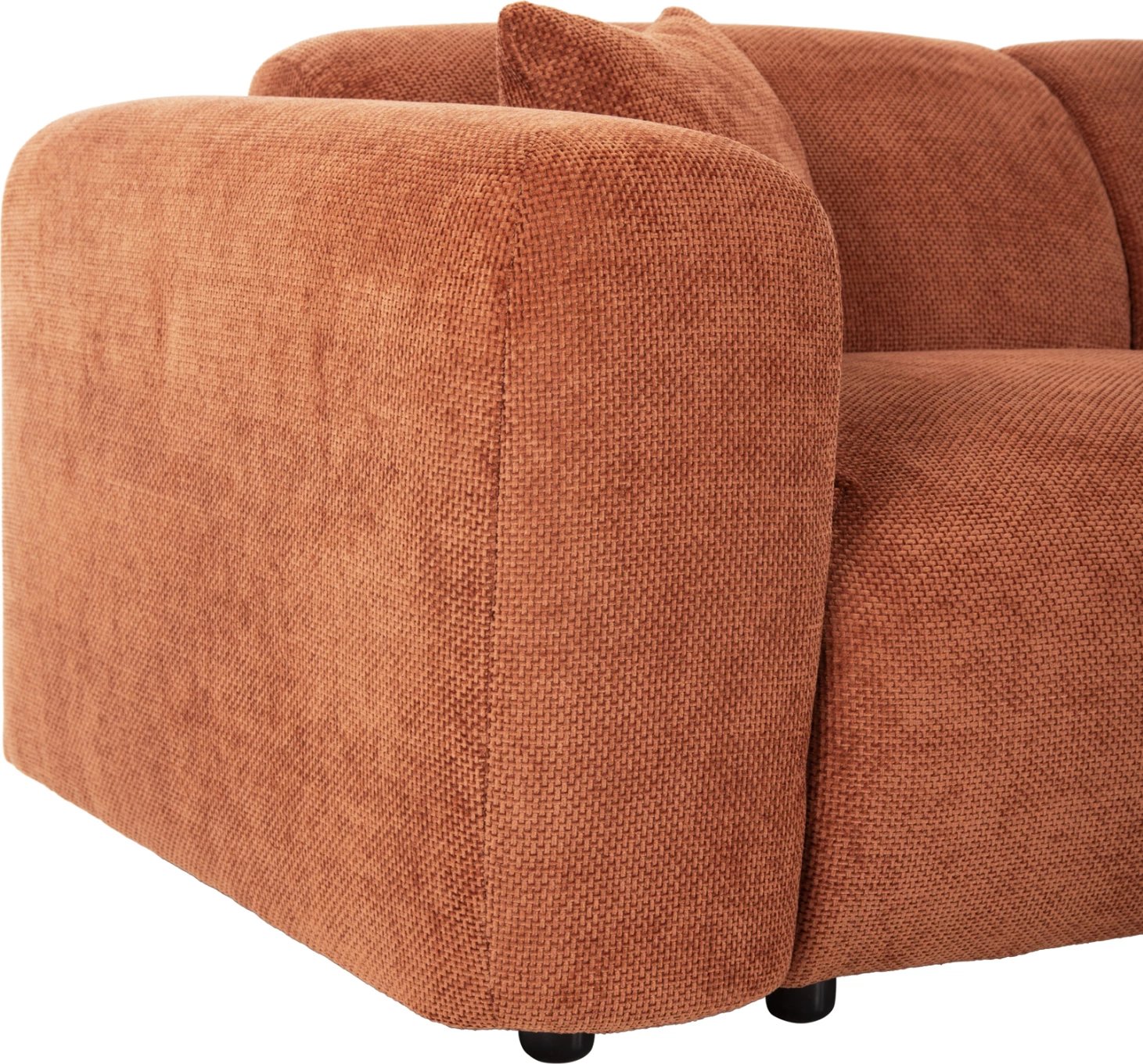Divan qoshe BRICKEN FH3275.03R ngjyrë tulle 110-282x98-160x72H cm